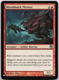Bloodmark Mentor (83) The List Reprints 83/301 NM U - Image 1