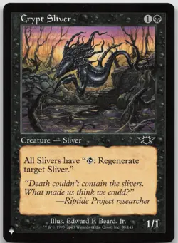 Crypt Sliver The List Reprints 63/145 NM C - Image 1