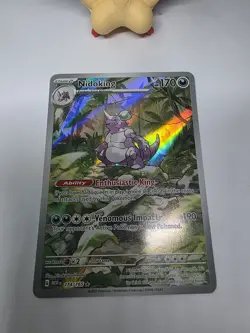 Pokemon Nidoking TCG Scarlet Violet-151 Illustration 174/165 - Image 3