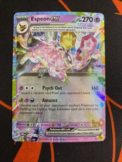 Espeon ex - 034/131 Holo Double Rare SV: Prismatic Evolutions 034/131 Pokemon NM - Image 1