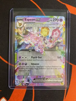 Espeon ex - 034/131 Holo Double Rare SV: Prismatic Evolutions 034/131 Pokemon NM - Image 3
