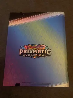 Pokemon TCG Prismatic Evolutions Binder Collection Binder Only - Image 2