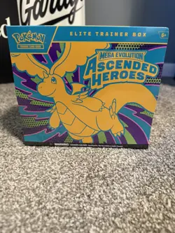 Pokemon Mega Evolutions Ascended Heroes Elite Trainer Box ETB Factory Sealed - Image 1