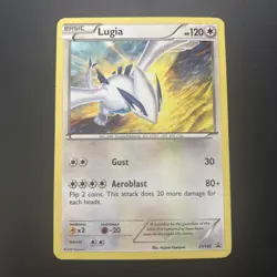 Lugia XY156 Holo Black Star Promo Pokemon LP Condition - Image 1