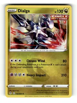 Dialga 112/203 Rare Evolving Skies Pokemon Holo Lightly Played - Image 1
