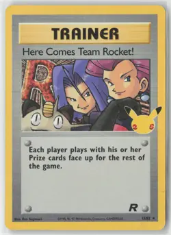 Here Comes Team Rocket! #15/82 Celebrations: Classic Collection Pokemon - Image 1