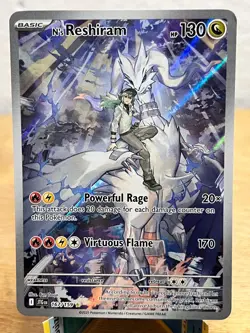 Journey Together N's Reshiram 167/159 Illustration Rare Pokemon NM/M - Image 1