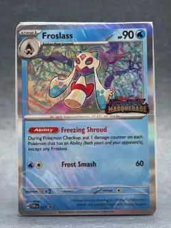 Pokemon - 117 Froslass SV Scarlet & Violet TWM Promo Holo NM TCG Sealed SVP - Image 1
