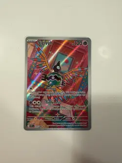 Sigilyph 121/086 Illustration Rare White Flare Pokemon Holo Near Mint - Image 1