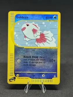 Pokemon Goldeen 78/147 Aquapolis Reverse Holo - Image 1