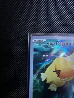 Pokemon TCG Destined Rivals Mistys Psyduck Illustration Rare 193/182 - Near Mint - Image 5