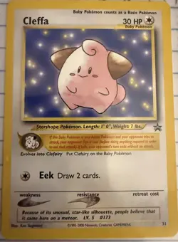 Pokemon TCG Cleffa 31/53 Wotc Promo English - Image 1