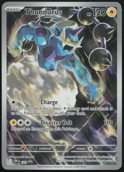 Thundurus 209 NM Scarlet & Violet Promo Holo Pokemon - Image 1