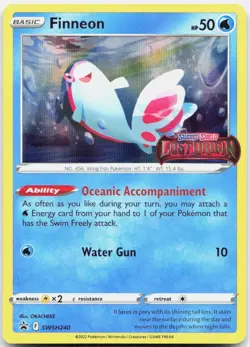 Pokemon TCG Finneon - (Prerelease) SWSH: Sword & Shield Promo SWSH240 - Image 1