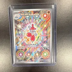 2026 Pokemon Medicham Ascended Heroes Illustration Rare 241/217 Full Art Holo - Image 1