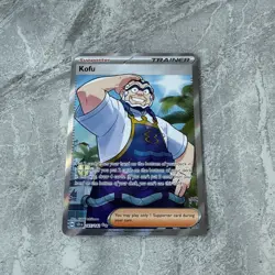 Kofu 165/142 Ultra Rare - Pokemon TCG Stellar Crown (SCR) NM - Image 1