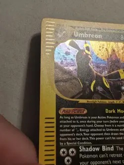 Pokemon Umbreon Aquapolis Holo Rare H29/H32 Holo NM - Image 3