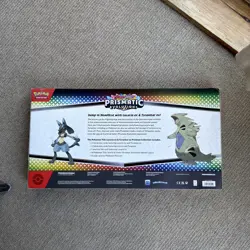 Pokemon Prismatic Evolution Lucario & Tyranitar Premium Collection Box USA - Image 3