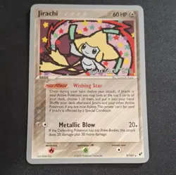 Pokemon Jirachi 9/107 World Championship Decks Rare Regular 60 HP EN 2005 - Image 1