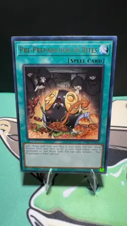Pre-Preparation of Rites WISU-EN056 Rare Wild Survivors Yu-Gi-Oh 1st Edition LP - Image 1