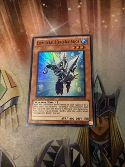 Elemental Hero Ice Edge - STOR-EN098 - Super Rare - 1st Edition Yugioh - Image 1