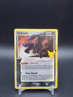 Umbreon 17/17 Celebrations Classic Collection NM Pokemon Card - Image 1
