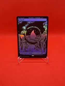Island (SLD Crushing Brutality), Playtesting Card, Textured Foil - Image 1