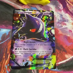 Pokemon Gengar EX TCG Holo Card 34/119 XY Phantom Forces - Image 2