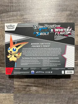 Pokemon Black Bolt & White Flare Unova Victini Illustration Collection Box - Image 2
