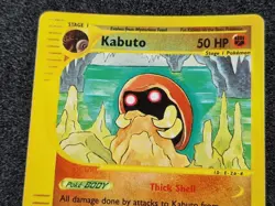 Kabuto 37/144 Skyridge 2003 Reverse Holo e-series Pokemon Card TCG - Image 3