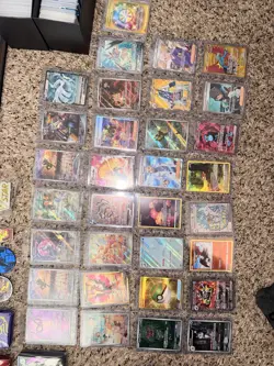 Pokemon TCG Card Lot Binder Boxes Foil Cards Astral Radiance SV1V Meowth Eevee - Image 3