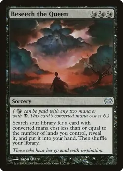 Beseech the Queen #19 (MP) Planechase HOP Magic MTG - Image 1