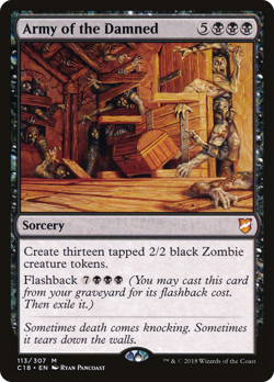 Army of the Damned #113 (MP) Commander 2018 C18 Magic MTG - Image 1