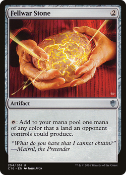 Fellwar Stone #254 (MP) Commander 2016 C16 Magic MTG - Image 1