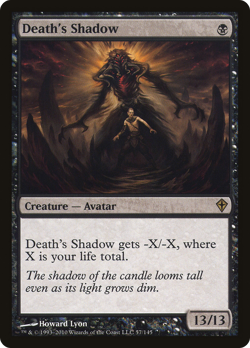 Death's Shadow #57 (HP) Worldwake WWK Magic MTG - Image 1