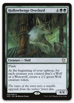 Hollowhenge Overlord #36 (LP) Crimson Vow VOC Magic MTG - Image 1