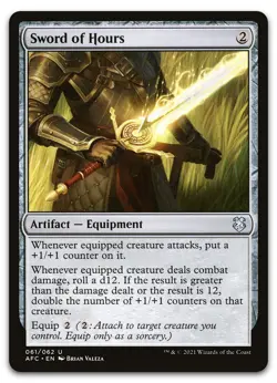 Sword of Hours #61 (NM) Forgotten Realms AFC Magic MTG - Image 1
