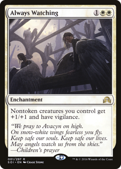Always Watching #1 (MP) Shadows over Innistrad SOI Magic MTG - Image 1