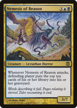 Nemesis of Reason #28 (HP) Alara Reborn ARB Magic MTG - Image 1