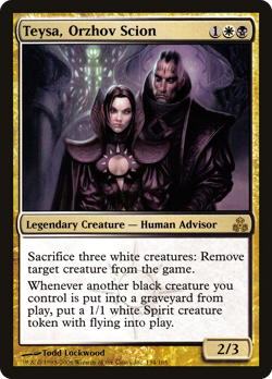 Teysa, Orzhov Scion #134 (HP) Guildpact GPT Magic MTG - Image 1
