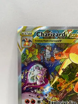 Pokemon TCG Charizard UPC Charizard VSTAR Black Star Promo SWSH262 - Image 2