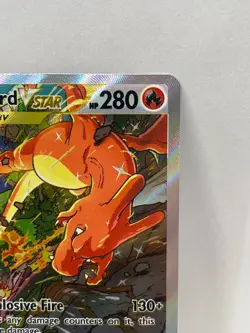 Pokemon TCG Charizard UPC Charizard VSTAR Black Star Promo SWSH262 - Image 3