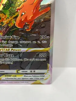 Pokemon TCG Charizard UPC Charizard VSTAR Black Star Promo SWSH262 - Image 4