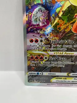 Pokemon TCG Charizard UPC Charizard VSTAR Black Star Promo SWSH262 - Image 5