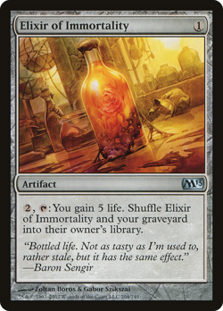 Elixir of Immortality #204 (MP) Magic 2013 M13 Magic MTG - Image 1