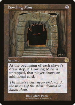 Howling Mine #20 (Foil) (MP) Brothers' War BRR Magic MTG - Image 1