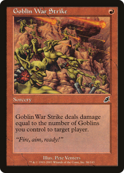 Goblin War Strike #96 (MP) Scourge SCG Magic MTG - Image 1