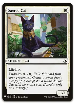 Sacred Cat #27 (NM) List Reprints LIST LIST Magic MTG - Image 1