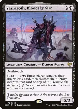 MTG Varragoth, Bloodsky Sire [KHM] #115 en - Image 1