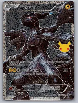 NM Zekrom Celebrations: Classic Collection 114/114 Classic Collection Pokemon - Image 1